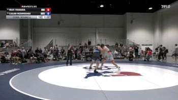 125 lbs Cons. Round 5 - Max Vanadia, Michigan Wrestling Club vs Caleb Rodriguez, Bishop McCort High School Wrestling