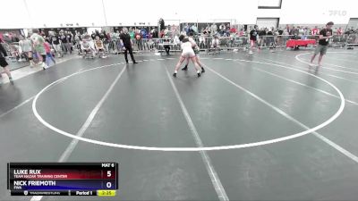 190 lbs Champ. Round 2 - Luke Rux, Team Nazar Training Center vs Nick Friemoth, FWA