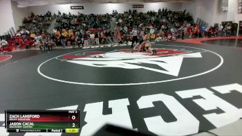215 lbs Champ. Round 1 - Jason Cacal, Discovery Canyon vs Zach Lansford, Rocky Mountain