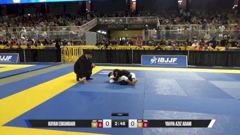 Yahya Aziz Adam vs Kayan Eskandari 2025 Pan Kids Jiu-Jitsu IBJJF Championship