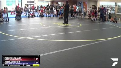 53 lbs Round 3 - Jedidiah Knight, Smith Mountain Lake Wrestling Club vs Parker Scruggs, Guerrilla Wrestling (GWA)