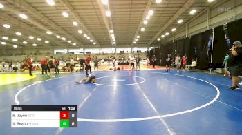 95 lbs Semifinal - Shiloh Joyce, Team Gotcha vs Xavier Seabury, Revival Pink