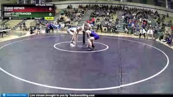 160 lbs 1st Place Match - Shane Hepner, McQueen vs Garytt Ostrander, Spanish Springs.