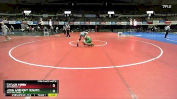 106 lbs Placement (16 Team) - John Anthony Fenuto, West Deptford vs Taylor Perry, Battlefield