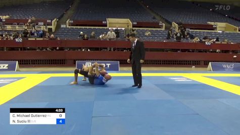 Christopher Michael Gutierrez vs Nick Suciu Lll 2024 Pan IBJJF Jiu-Jitsu No-Gi Championship