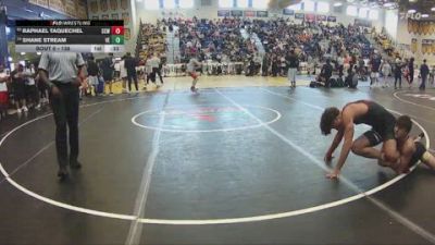 138 lbs Cons. Round 2 - Shane Stream, Victory Elite vs Raphael Taquechel, Lake Highland Prep