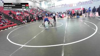 215 lbs Cons. Round 2 - Moses Delgado, El Paso Bel Air vs Dante Rizo, El Paso Austin