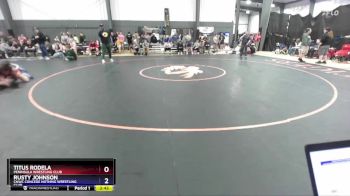 157 lbs Cons. Round 2 - Titus Rodela, Peninsula Wrestling Club vs Rusty Johnson, CNWC Concede Nothing Wrestling Club