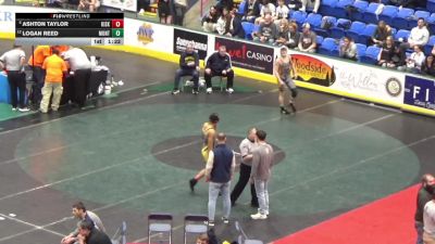 192 lbs Round Of 16 - Ashton Taylor, Kiski vs Logan Reed, Montoursville