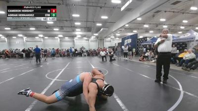 190 lbs Round 2 (10 Team) - Cameron Hershey, Rocket Rams vs Adrian Hernandez, CTWHALE Green