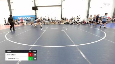 116 lbs Quarterfinal - Isaac Roberts, Bad Karma vs Connor Sheridan, VHW Black