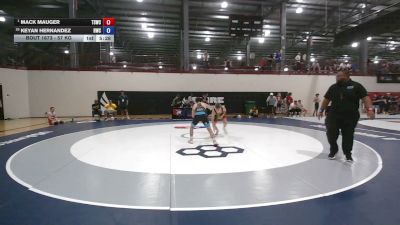 57 kg Quarters - Mack Mauger, Tiger Style Wrestling Club vs Keyan Hernandez, Hawkeye Wrestling Club