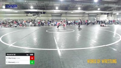 95 lbs Round Of 32 - Patrick Martinez, Pomona Elite vs Truin Meneely, Nebraska Boyz