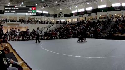 157 lbs Semis & 3rd Wb (16 Team) - Paul Lanier, Woodland, Cartersville vs J`Veion Redmon, Ola