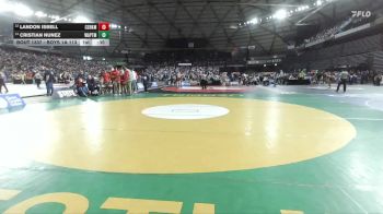 Boys 1A 113 lbs Cons. Round 3 - Cristian Nunez, Wapato vs Landon Isbell, Castle Rock