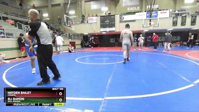 215 lbs Semifinal - Eli Ramon, WILL ROGERS vs Hayden Bailey, Coweta