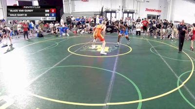 132 lbs Quarters - Blaze Van Gundy, Beast Mode Wrestling vs Dale Gant III, Michigan Premier WC