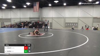 49 lbs Prelims - Lane Collett, Oklahoma Boyz vs Leilani Valdez, Team USA