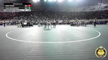 B6A-113 lbs Semifinal - Cale Richardson, Edmond North vs Rudy Rojas, Broken Arrow