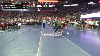 1A-144 lbs Champ. Round 1 - Castor Kollasch, North Union vs Kacyn Watson, Central Decatur