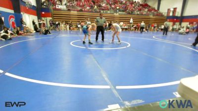80 lbs Rr Rnd 1 - Asa Mccann, Collinsville Cardinal Youth Wrestling vs Alex Jones, Coweta Tiger Wrestling