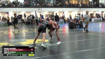 141 lbs Round 1 (12 Team) - Brock Wygle, West Liberty vs David Hughes, University Of Wisconsin - Stevens Point
