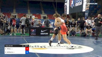 170 lbs Cons 32 #2 - Ethan Miller, Oregon vs Deiondre Williams, Wisconsin