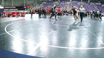 197 lbs Quarters & 1st Wb (16 Team) - Brady Armstrong, Providence (Mont.) vs Teveion Etchen, Cornerstone