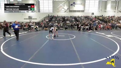 70 lbs Cons. Round 2 - Mae Machemer, WRCL Wrestling Club vs Brycen Taylor, Club Not Listed