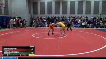 182 lbs Champ. Round 2 - London Freeman, Grissom HS vs Caden Griffith, Tallassee