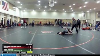 77 lbs Champ. Round 1 - Remington Waldron, Indiana vs Max Miller, North Husky Elite Wrestling Club