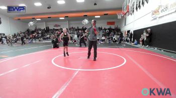 60 lbs Rr Rnd 3 - AJ Carwile, Pin-King All Stars vs Kaden Decker, Henryetta Knights Wrestling Club