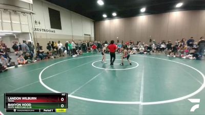 78-79 lbs Round 3 - Banyon Hood, Scots Wrestling Club vs Landon Wilburn, Texas