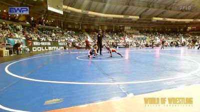 43 lbs Consolation - Caleb D. Miller, Immortal Athletics WC vs Kendall Henry, Powerhouse Wrestling