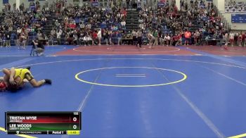 132 lbs Champ. Round 1 - Lee Woods, LIBERTY-BENTON vs Tristan Wyse, ARCHBOLD