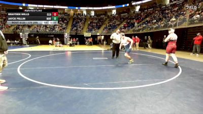 175 lbs Round Of 32 - Brayden Wills, Clearfield vs Jayce Fellin, Northern Lebanon