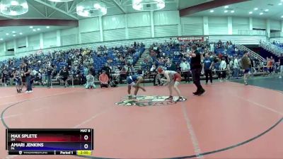 86 lbs Champ. Round 1 - Max Splete, OH vs Amari Jenkins, PA