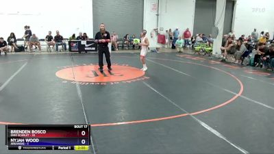 97 lbs Semis & 3rd Wb (16 Team) - Brenden Bosco, Ohio Scarlet vs Nyjah Wood, Arkansas