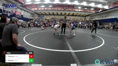 75 lbs Rr Rnd 2 - Levi Pearce, Husky Wrestling Club vs Easton Bowen, Standfast OKC