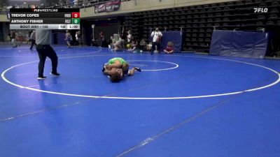 150 lbs Semifinal - Trevor Copes, Frederica vs Anthony Fisher, Felton