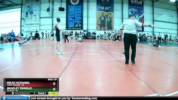 160 lbs Rd# 10- 4:00pm Saturday Final Pool - Bradley DiMiglio, PA Blue vs Micah McDaniel, Crass Trained