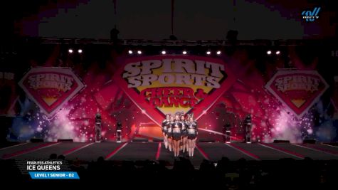Fearless Athletics - Ice Queens [2025 L1 Senior - D2 Day 2] 2025 Spirit Sports Myrtle Beach Nationals
