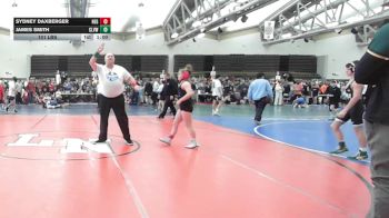 101 lbs Consi Of 4 - Sydney Daxberger, New England Gold - MSC vs James Smith, Clearview - MSC