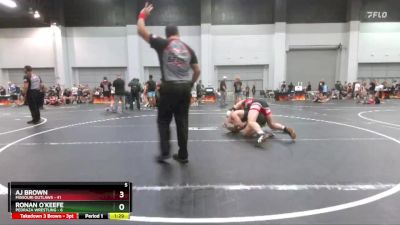 157 lbs Round 4 (6 Team) - AJ Brown, Missouri Outlaws vs Ronan O`Keefe, Pedraza Wrestling