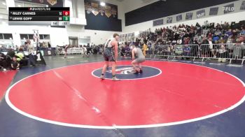 165 lbs Cons. Round 1 - Lewis Goff, Newport Harbor vs Riley Carnes, Temescal Canyon