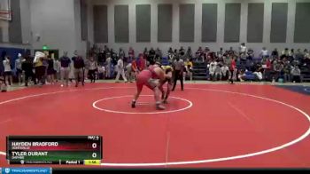 285 lbs Champ. Round 2 - Tyler Durant, Daphne vs Hayden Bradford, Huntsville