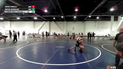 109 lbs Consolation - Brian Padilla, JagWay vs Royce Gonzalez, Savage House WC