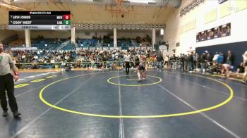 175 lbs Semifinal - Cody West, Lander Valley vs Levi Jones, Mountain View
