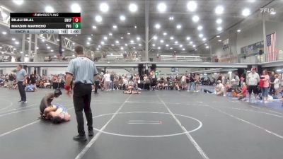 144 lbs Round 2 (8 Team) - Bilali Bilal, EsteBuilt Patriots vs Maksim Marrero, Pirates WC