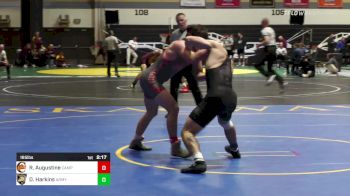 165 lbs Round Of 16 - Riley Augustine, Campbell vs Dalton Harkins, Army